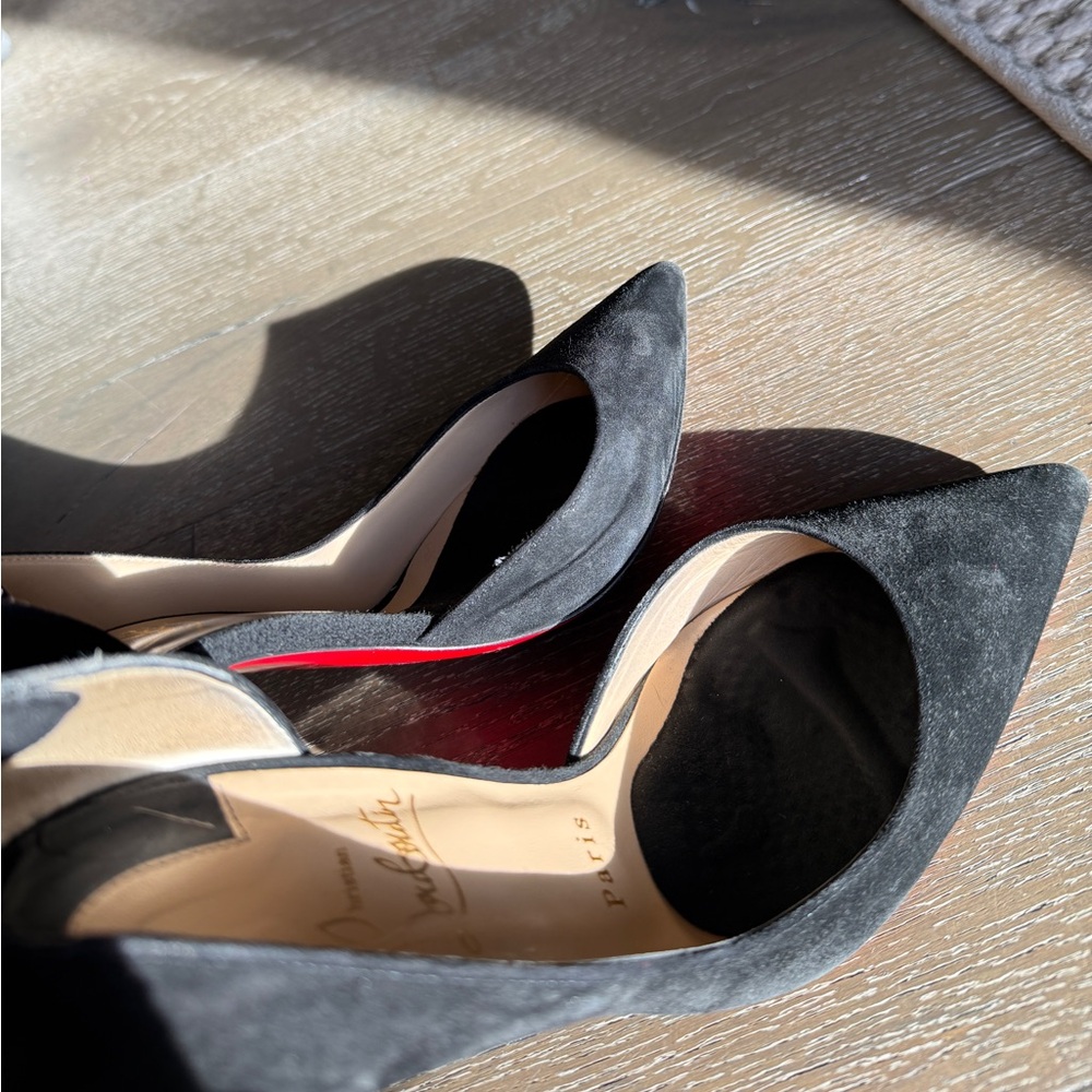 Christian Louboutin Iriza 100 suede pumps - Picture 6 of 8